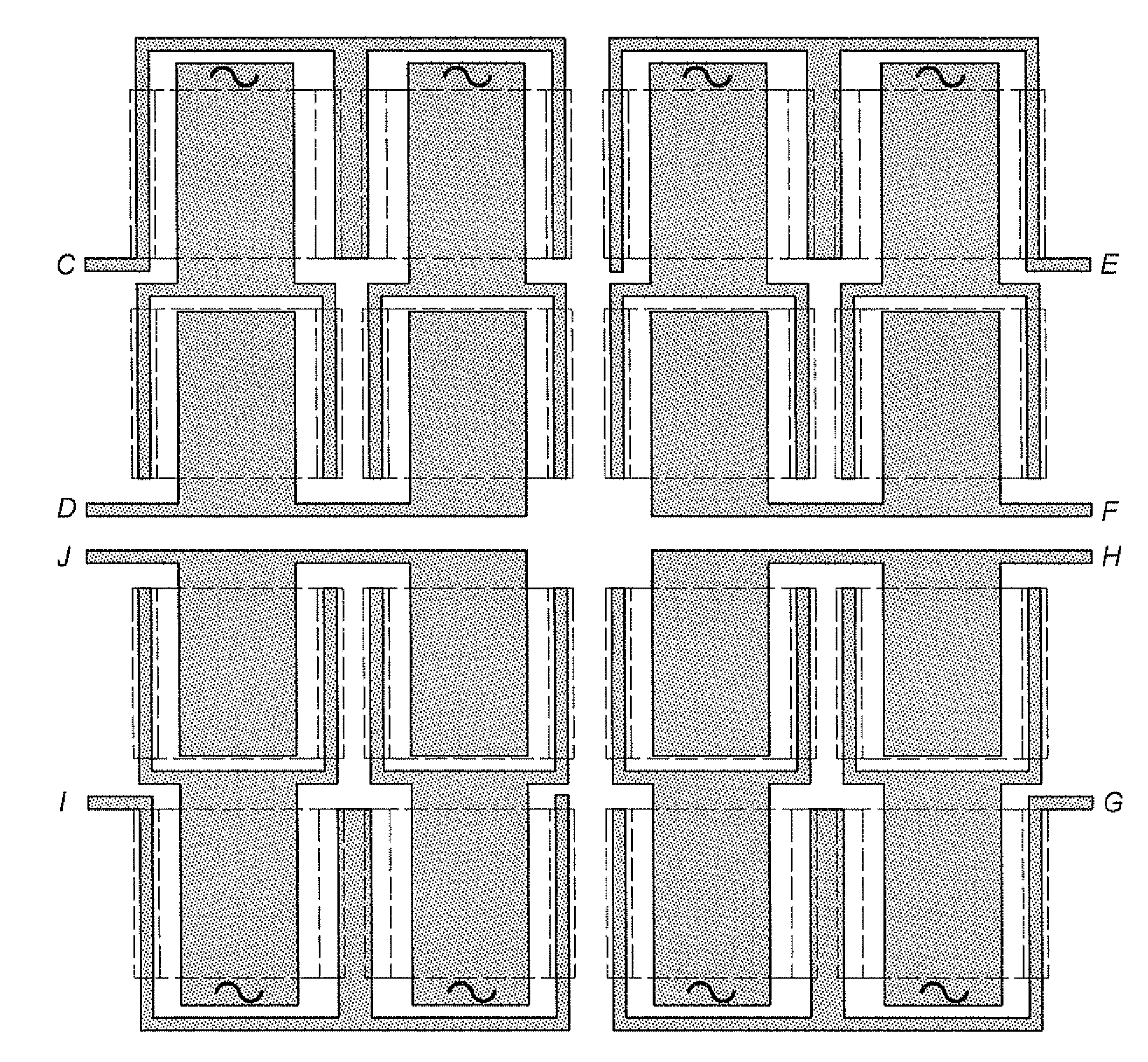 Method for Preparing an Electric Circuit Comprising Multiple Leds