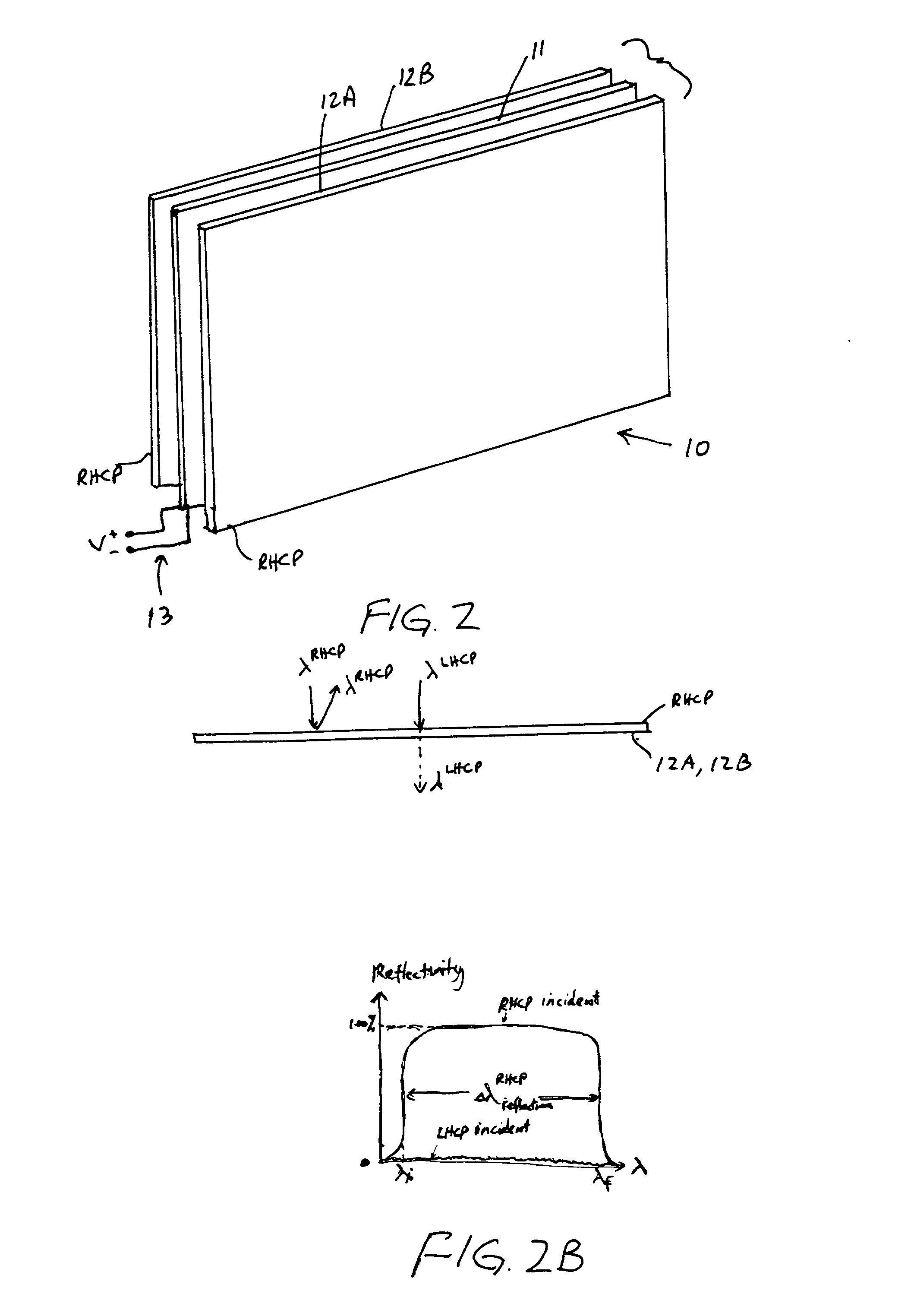 Non-absorptive electro-0ptical glazing structure employing composite infrared reflective polarizing filter