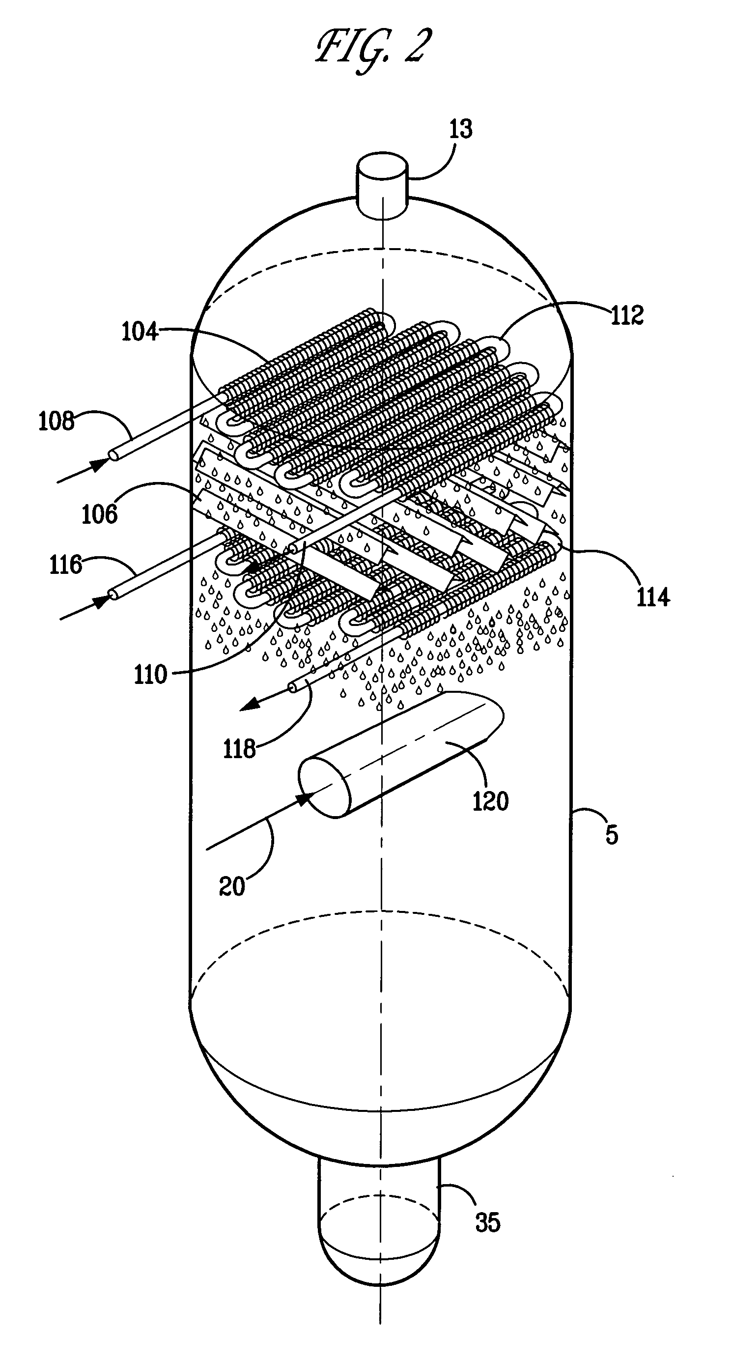 Cracking hydrocarbon feedstock containing resid utilizing partial condensation of vapor phase from vapor/liquid separation to mitigate fouling in a flash/separation vessel