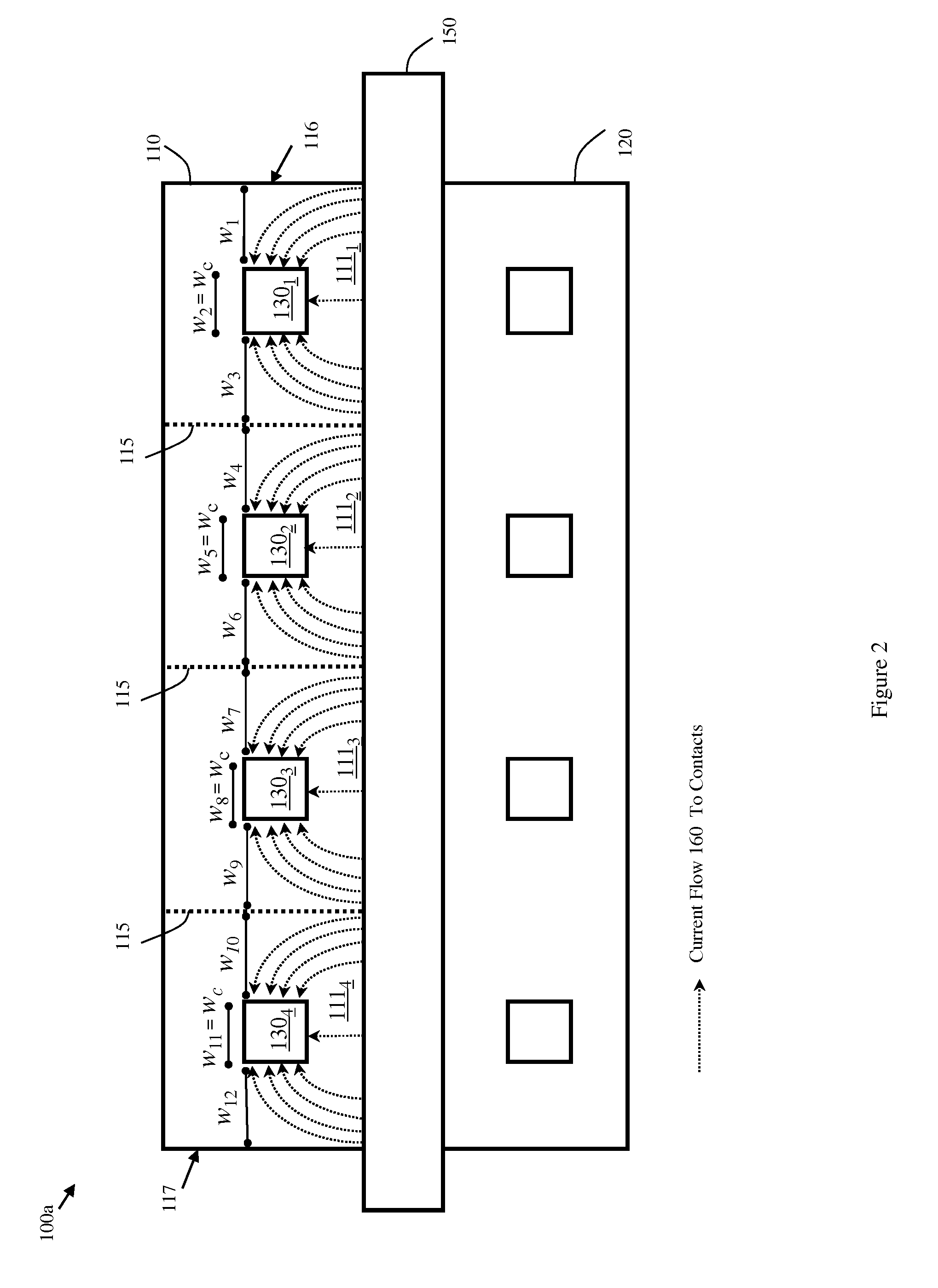 Method, a system and a program storage device for modeling the resistance of a multi-contacted diffusion region