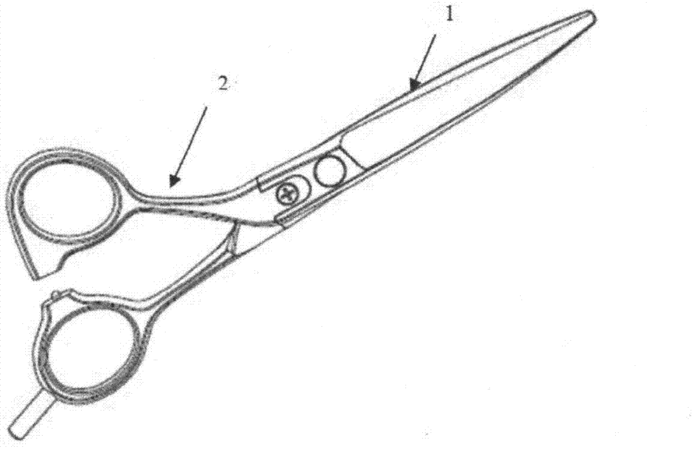 Ceramic barber shears