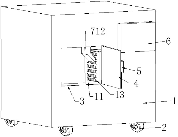 Detection equipment for material aging test