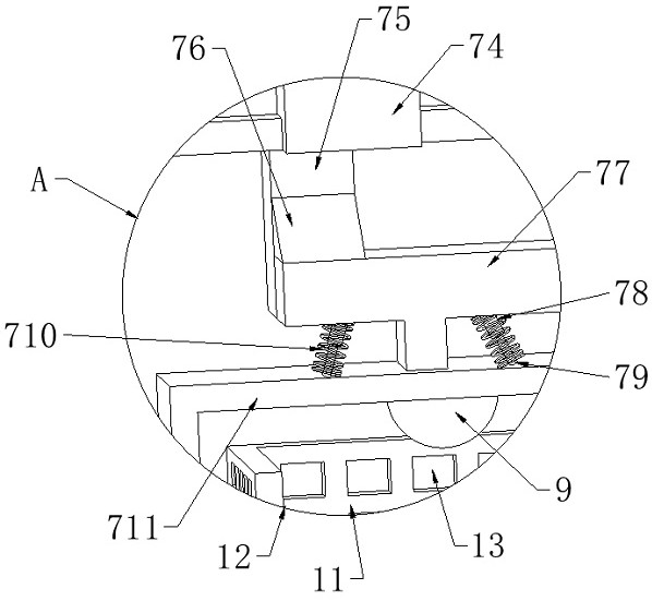 Detection equipment for material aging test