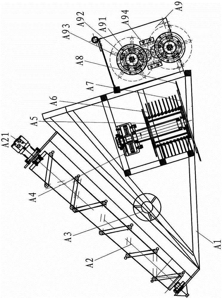 Novel cane harvester