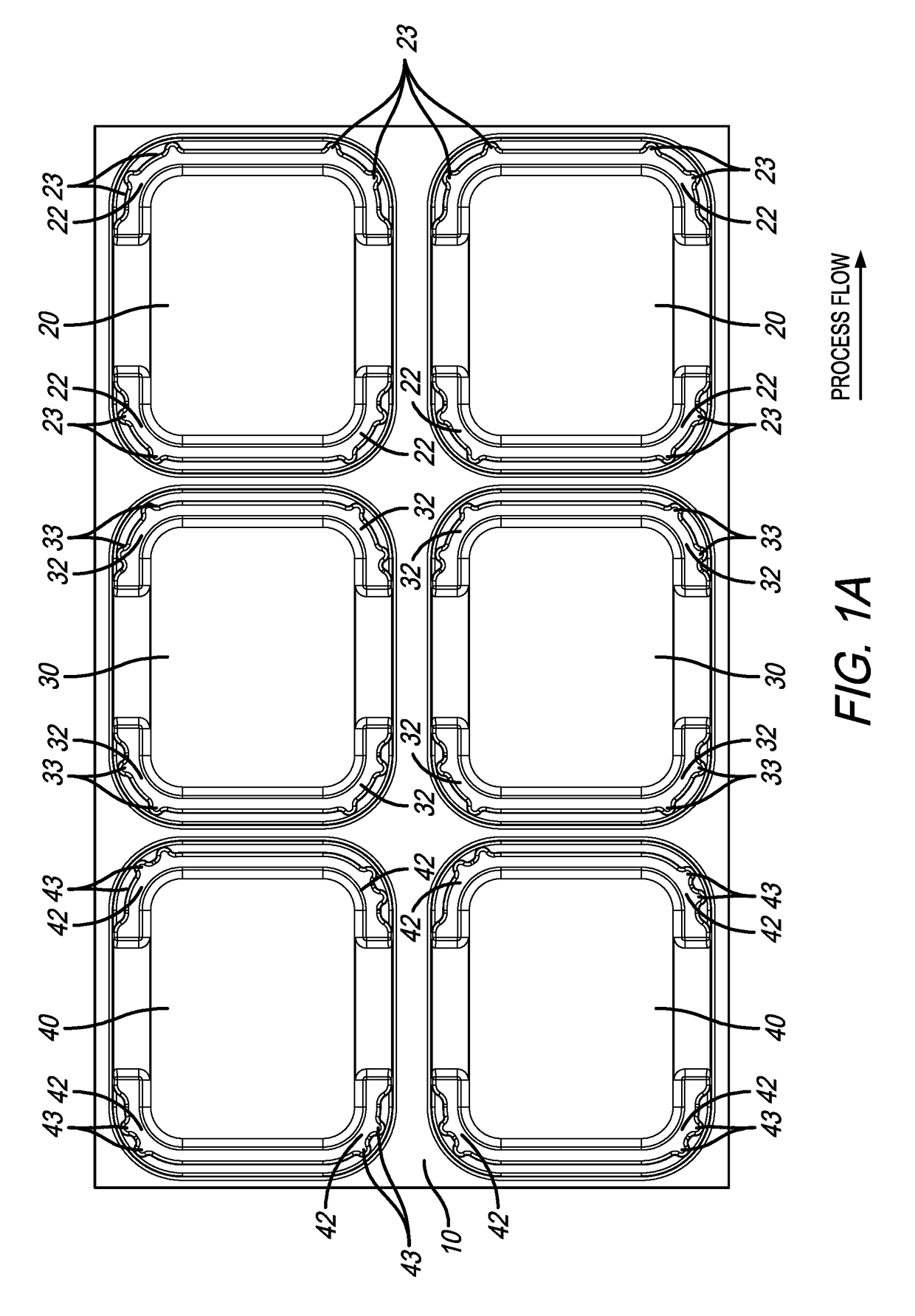 Lid with hidden stacking