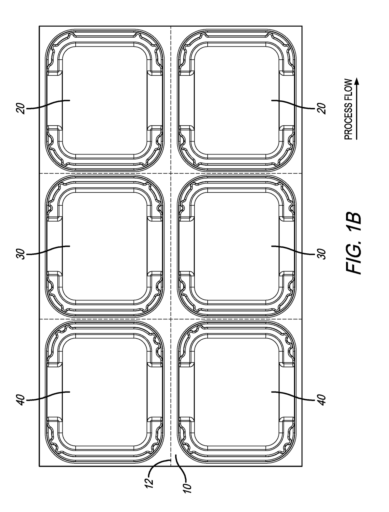 Lid with hidden stacking