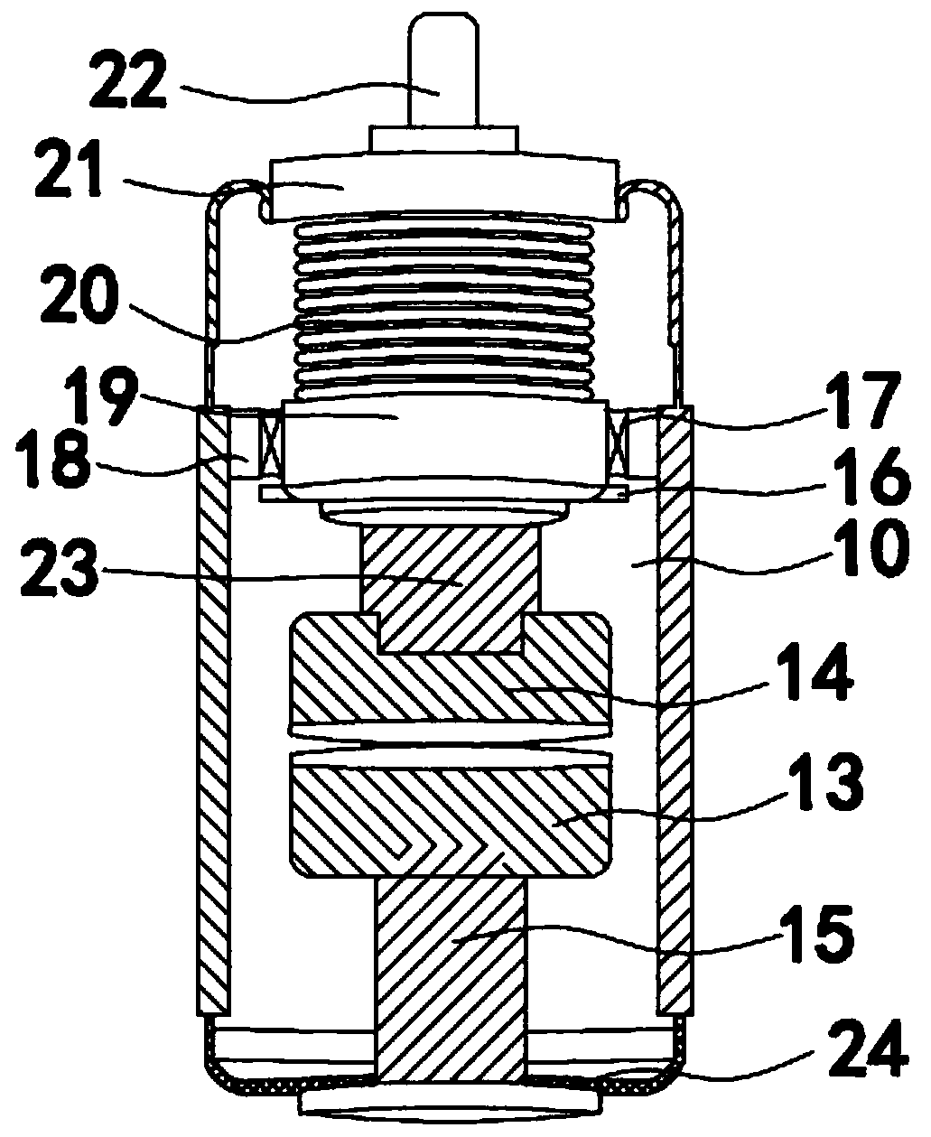 All-working-condition intelligent solid-sealed high-voltage AC vacuum circuit breaker