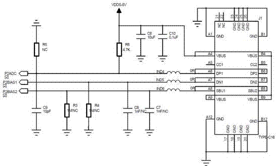 Self-recognizing and self-matching inductive detection device