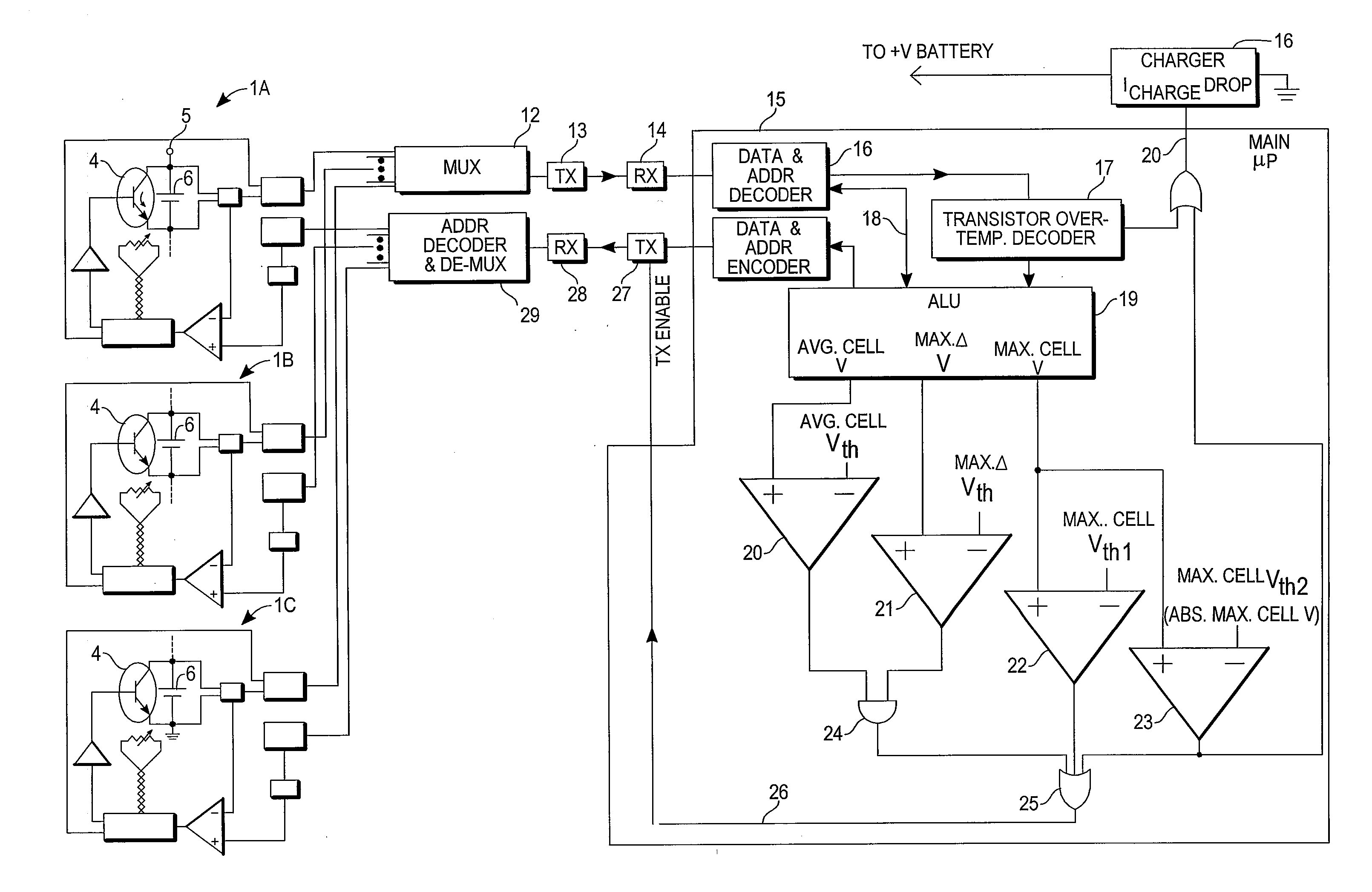 Battery pack balancing circuit