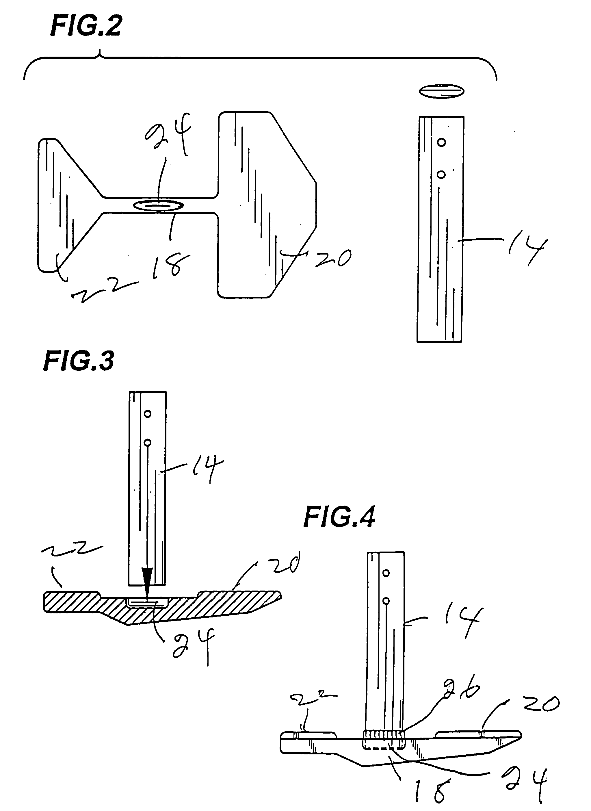 Extruded strut, fuselage and front wing assembly for towable hydrofoil