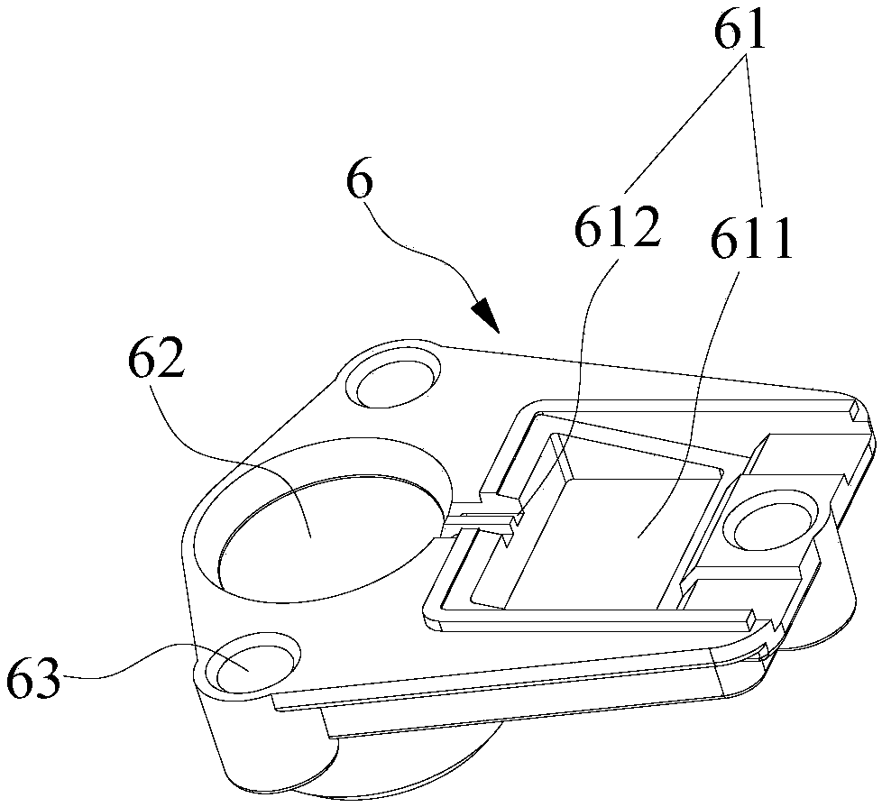 Outflow valve structure and floor scrubber