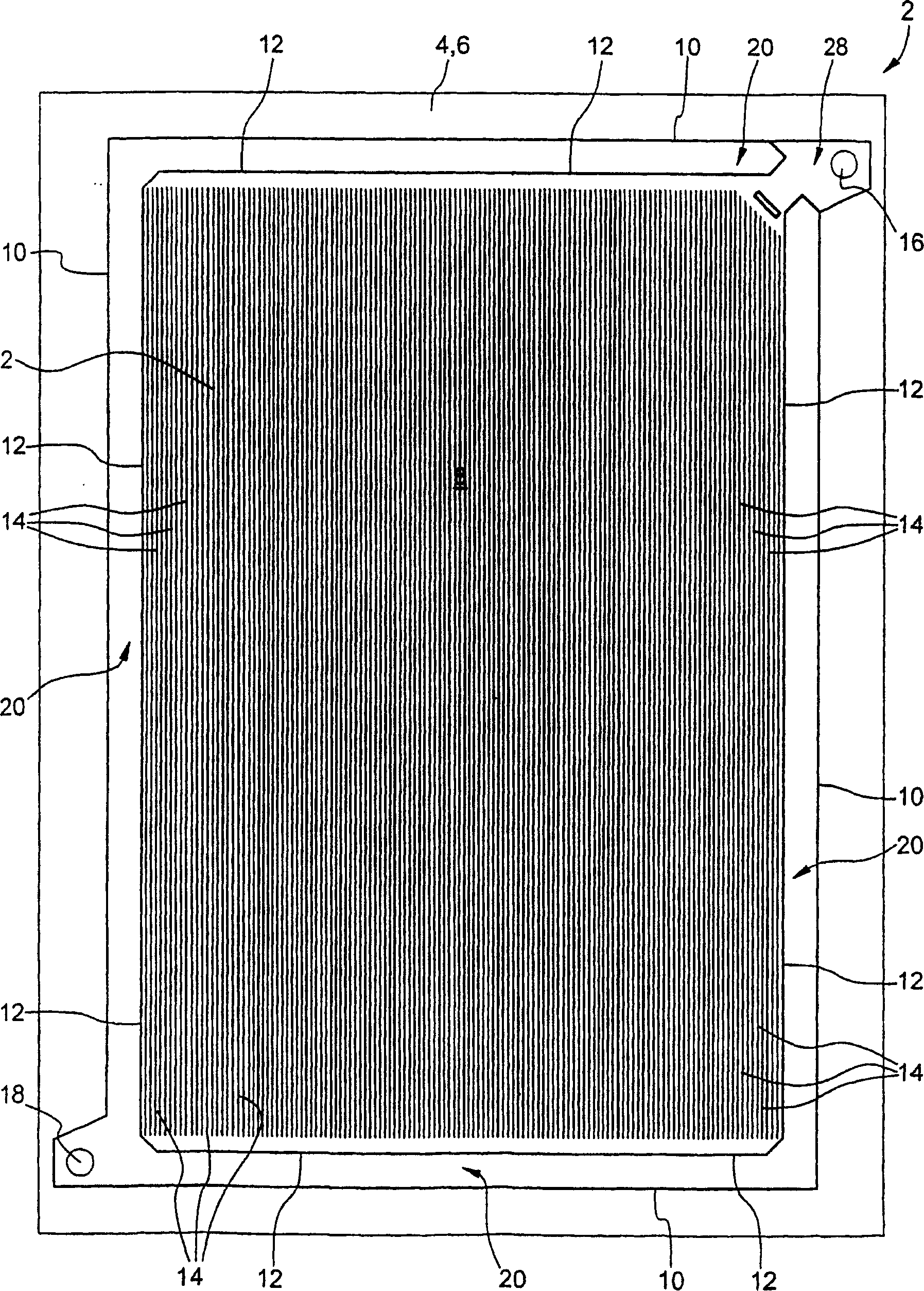 Method for producing a device defining a volume for retaining a fluid or a sensitive material