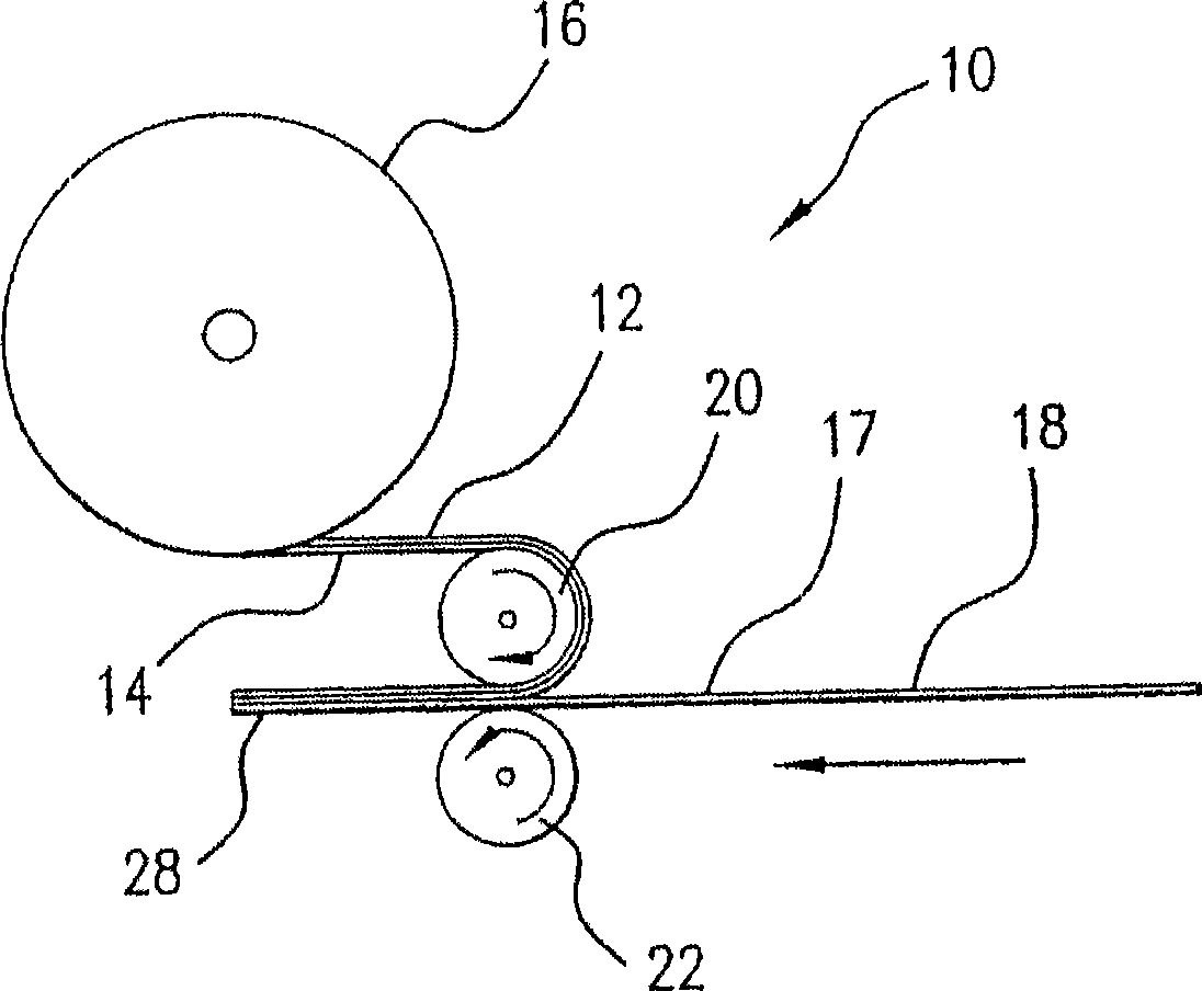 Self-adhesive flaky material