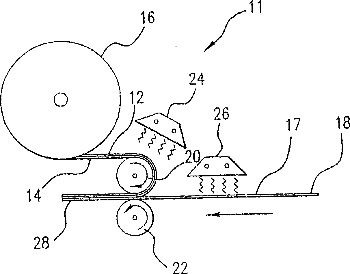 Self-adhesive flaky material