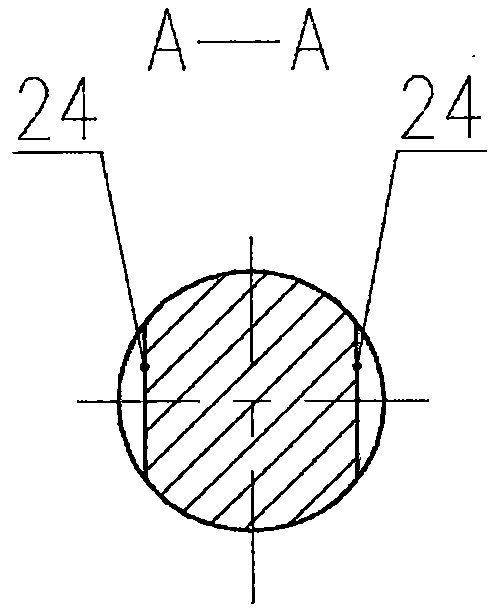 A lever assembly of a ratchet compensation device for an industrial brake