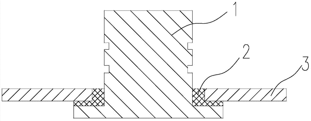 Sealing structure of power battery top cap and electrode