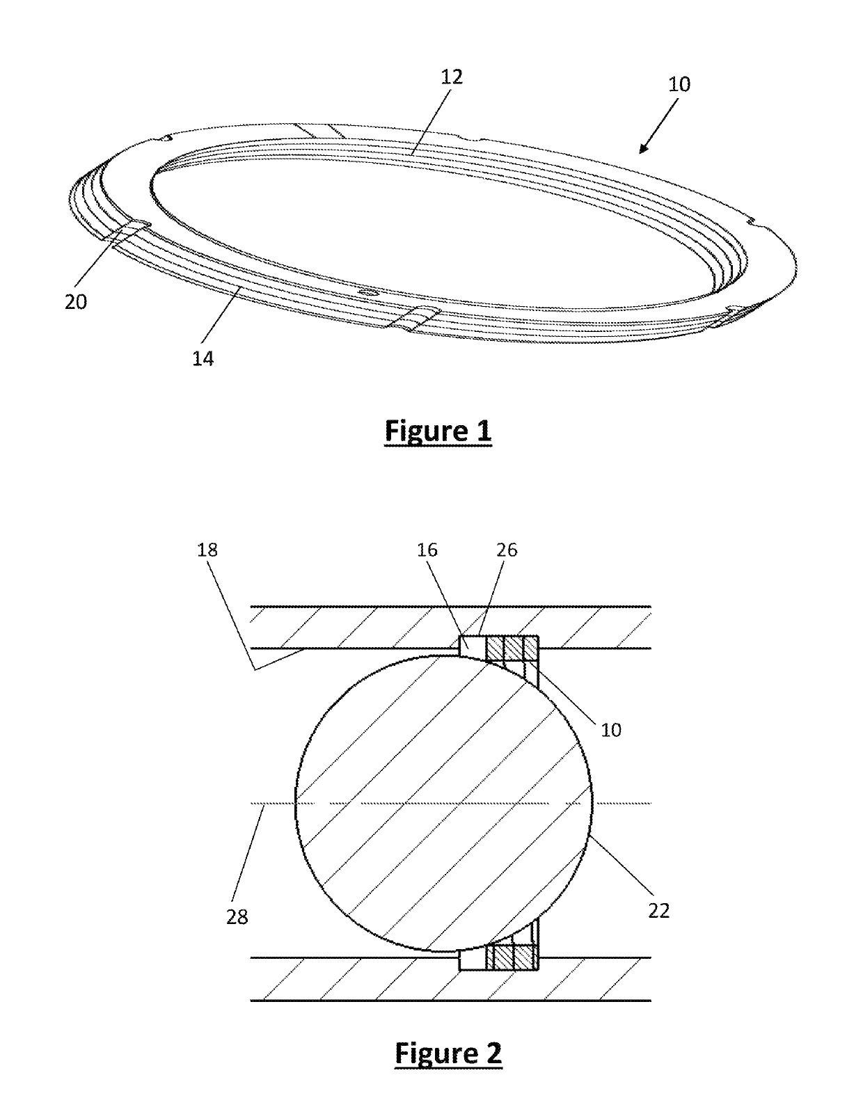 Running tool for recess mounted adaptive seat support for an isolating object for borehole treatment