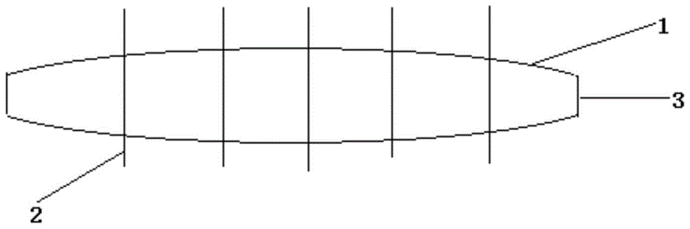 Method for dividing and propagating seedlings by using bletilla striata tubers