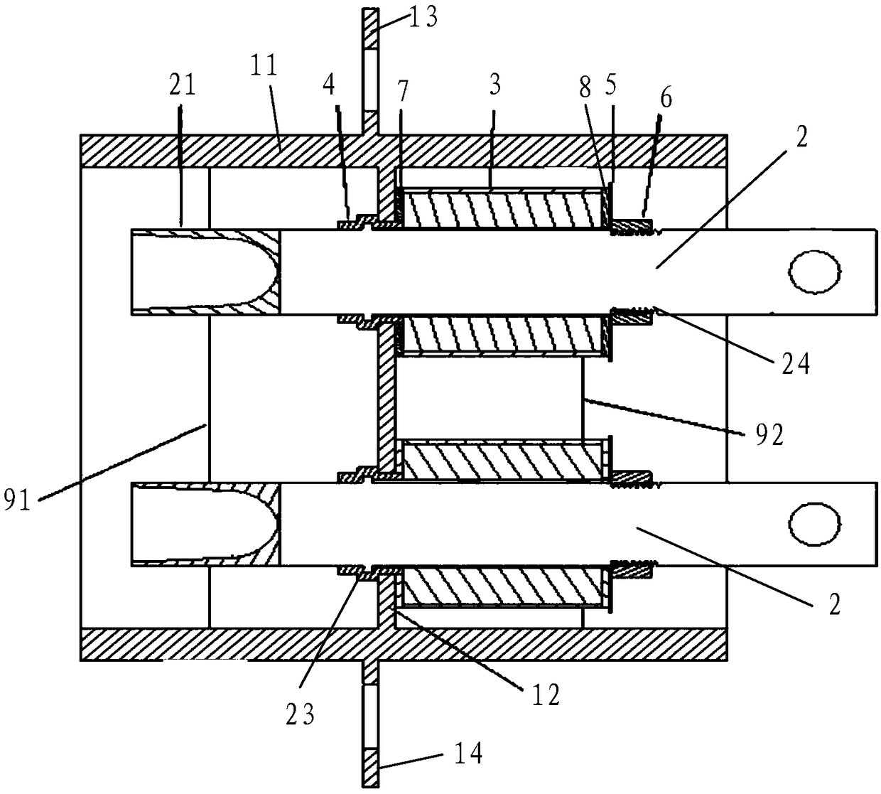 Filtering connector assembly and automobile