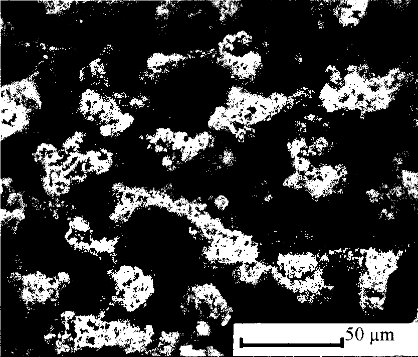 Micro-nano structure preparation method on metallic material surface using femtosecond laser