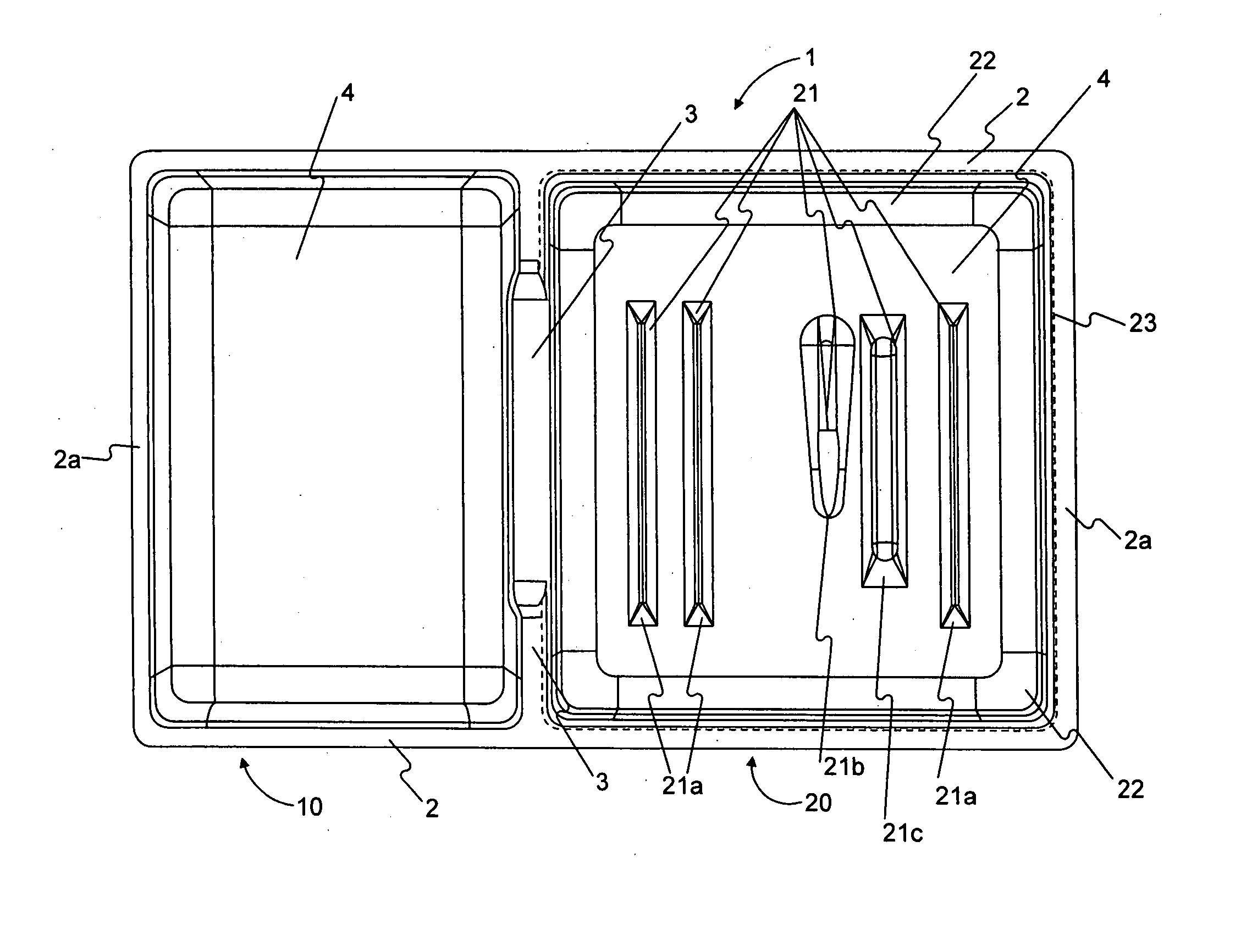 Packaging for a kit, and related methods of use