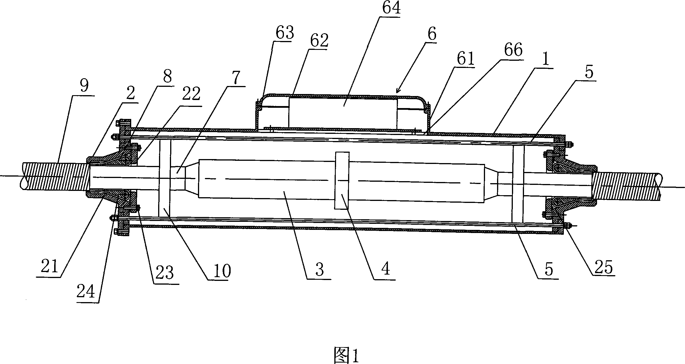 Repair joint of photoelectric composite sea cable