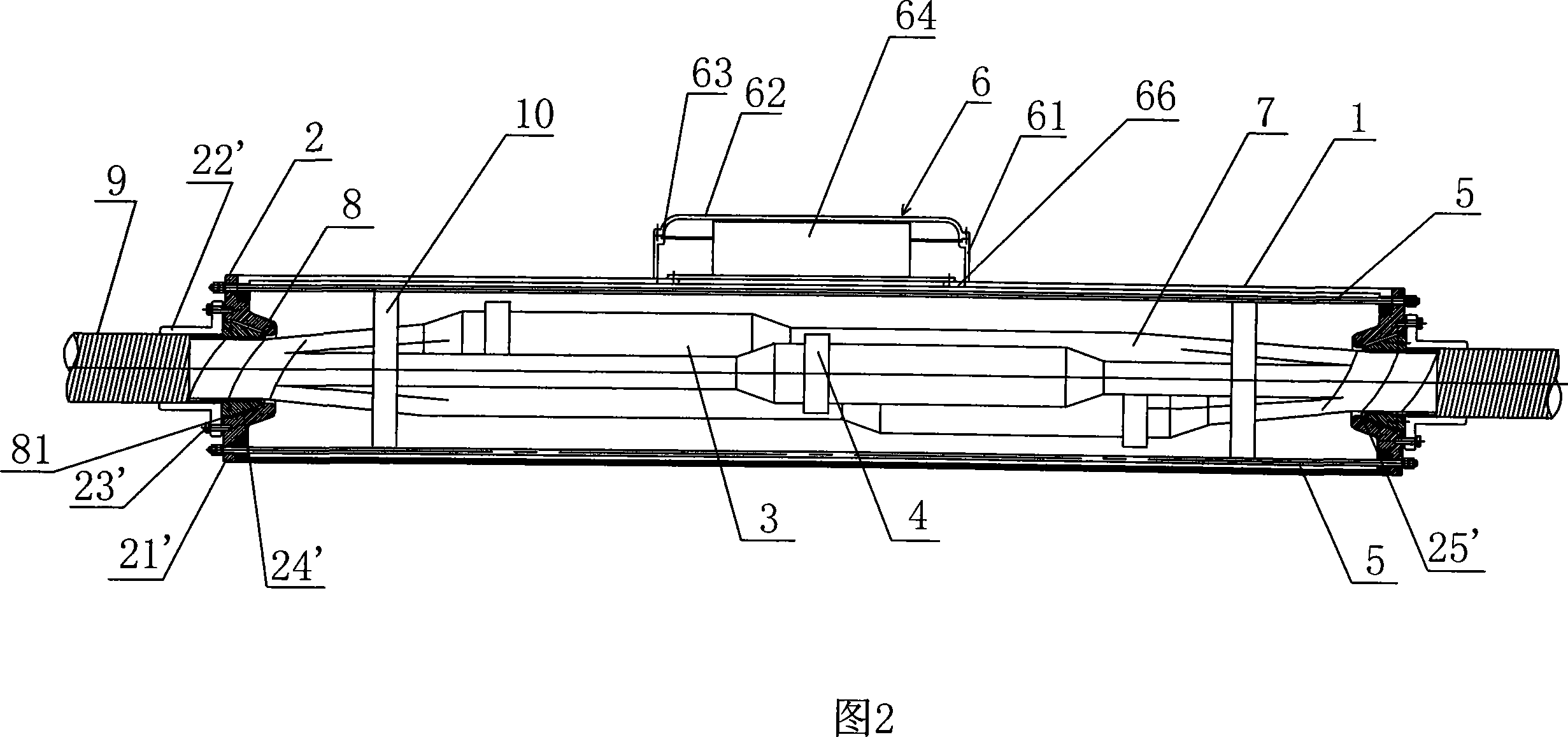 Repair joint of photoelectric composite sea cable