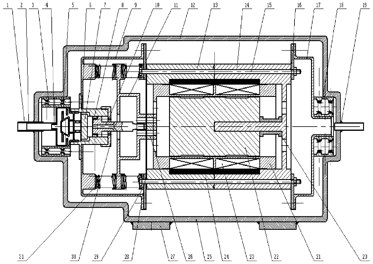 Dynamic ring type linear compressor