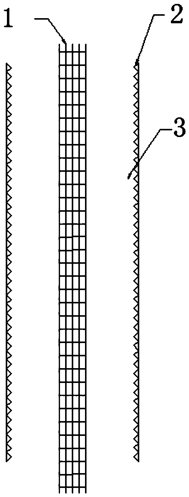 Prefabricated structure decoration integral inner partition plate and preparation method thereof