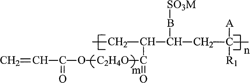 Amphoteric water-coal-slurry dispersing agent and preparation method thereof