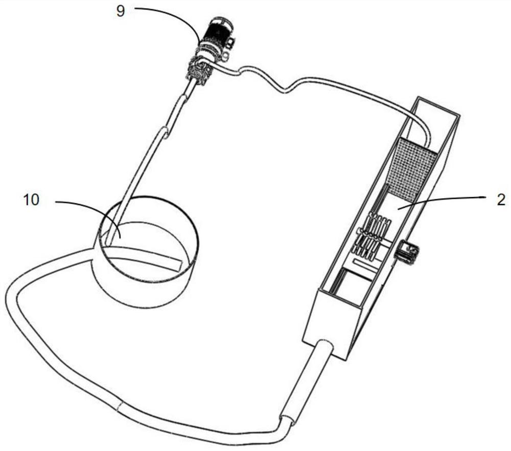 Experimental device for researching starting and washing rate of urban sewage sediment