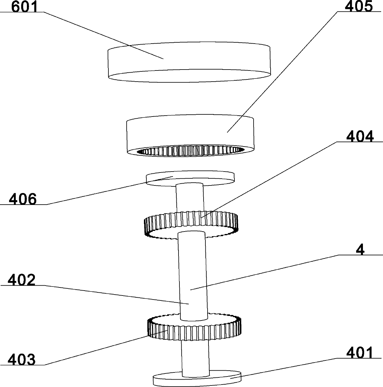 Moving mechanism of soft-belt-free slewing bearing intermediate frequency quenching inductor