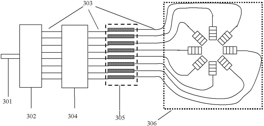 A Structured Illumination Microscopic Imaging System Based on Integrated Photonic Chip