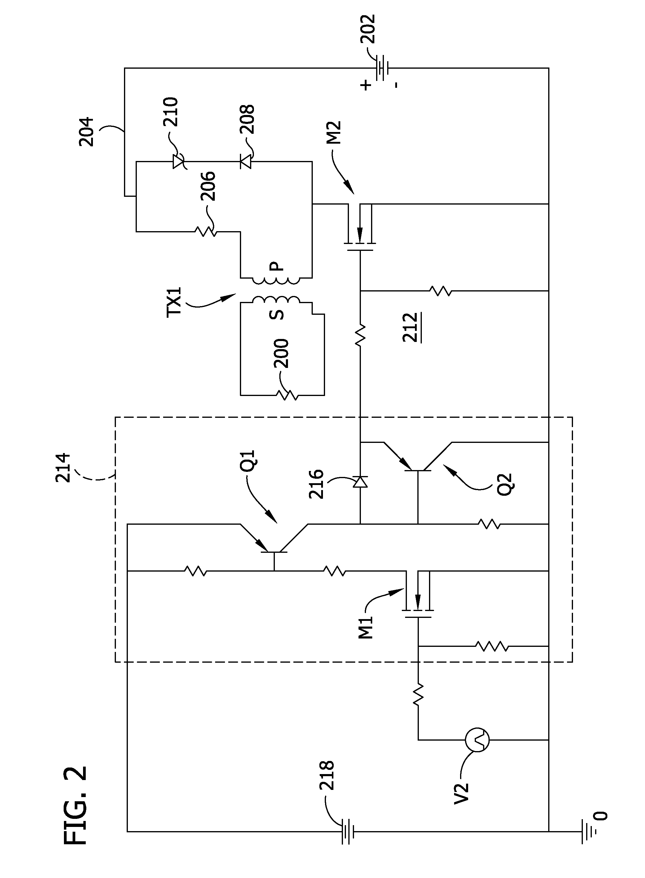 Stand alone lamp filament preheat circuit for ballast