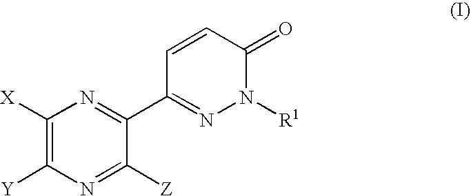 Pyrazine derivatives and pharmaceutical use thereof