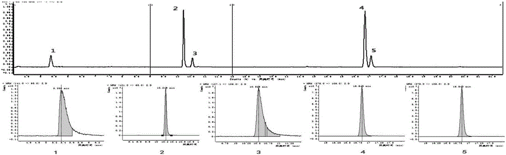 Determination method for organophosphorus in scallion, garlic and products thereof