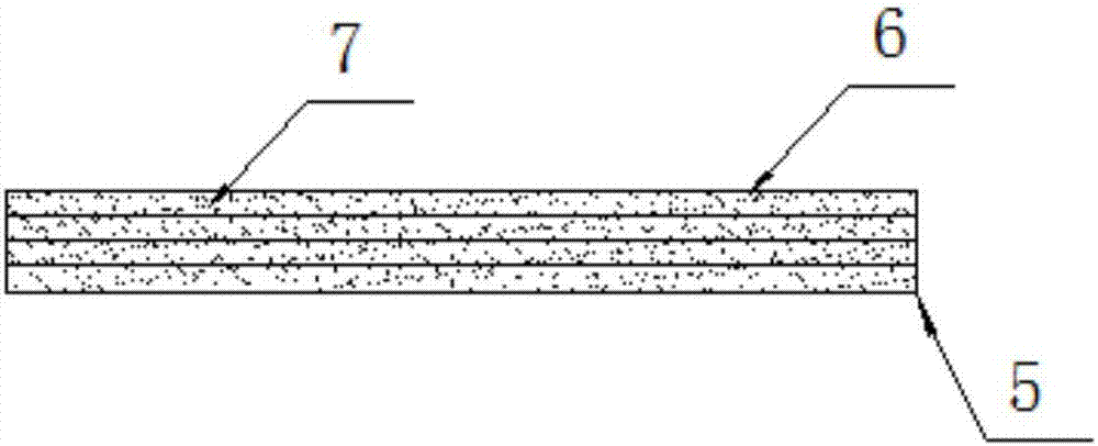 Constructed wetland renewable matrix block structure, and making and using method thereof