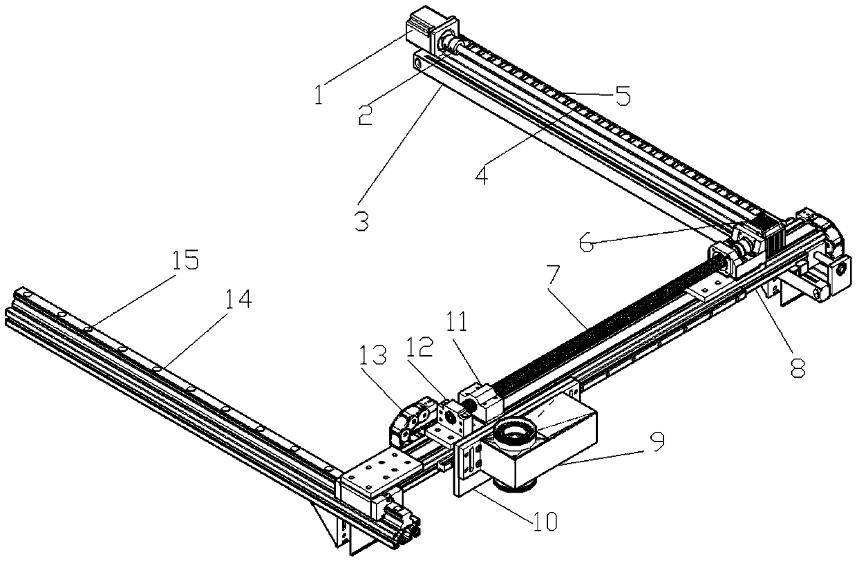 Coordinate algorithm of MARK points on printed board in high-precision printing machine based on machine vision