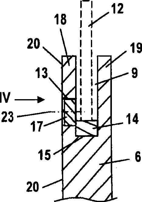 Guide bar arrangement