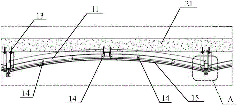 Wall surface aluminum plate system and installing method thereof