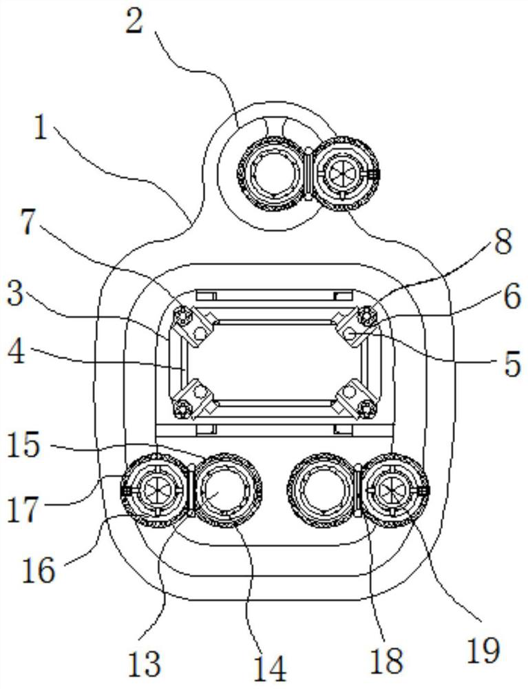 Engine compartment firewall