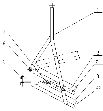 Synchronous distribution lifting device for assembling small fuel oil engine