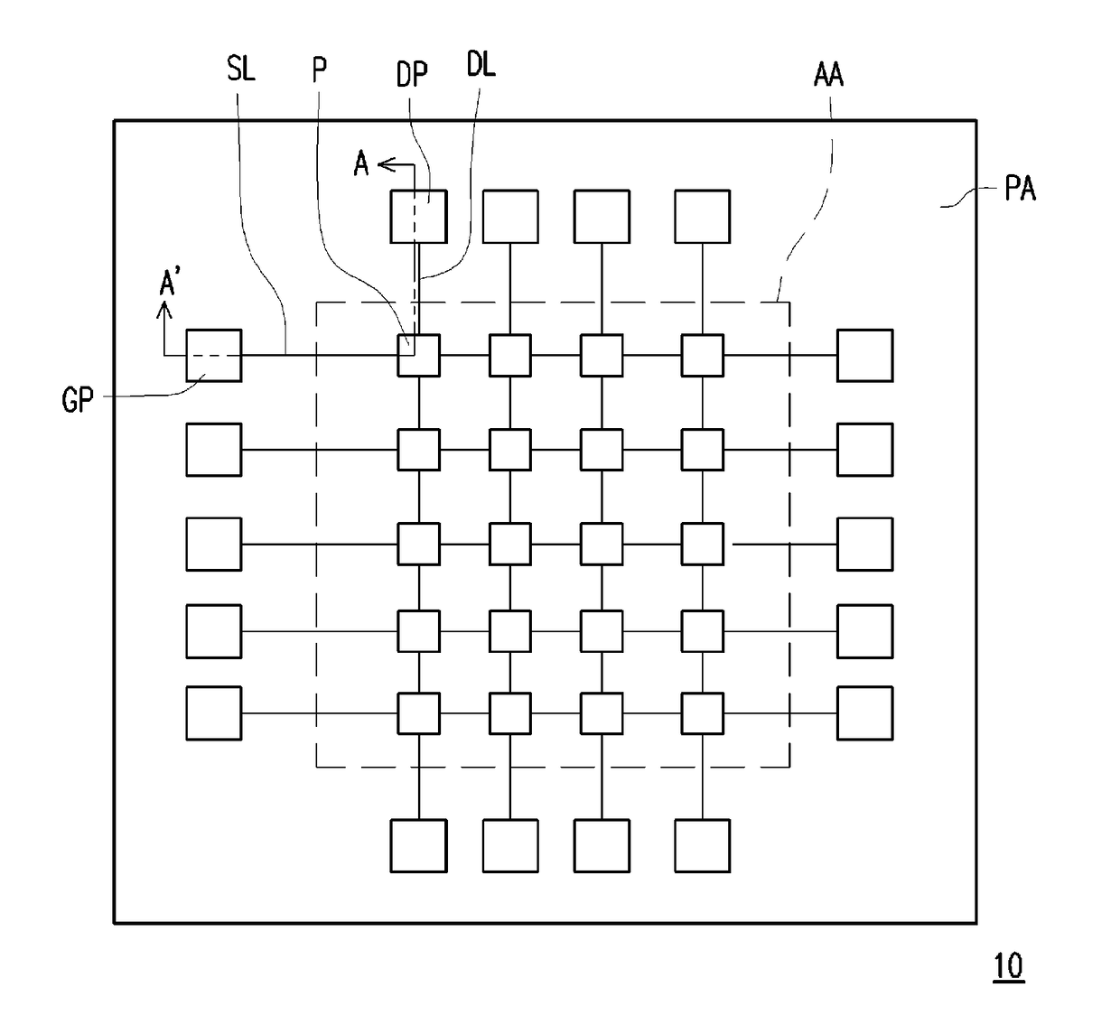 Conductive device substrate, method for manufacturing conductive device substrate, and display panel