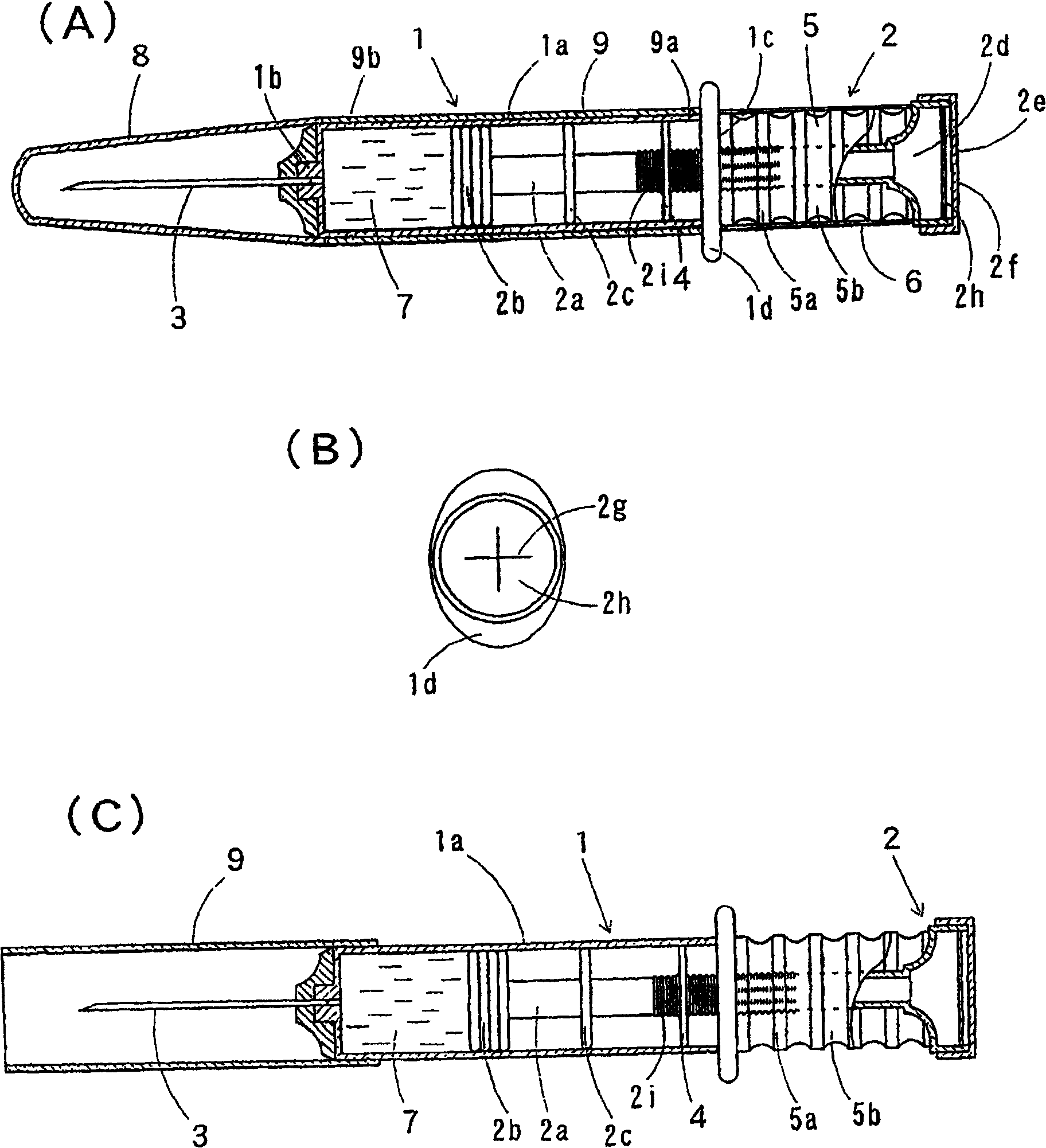 Disposable injector