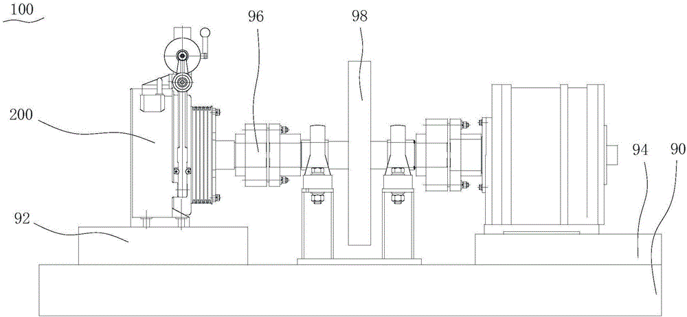 Tractor life test platform