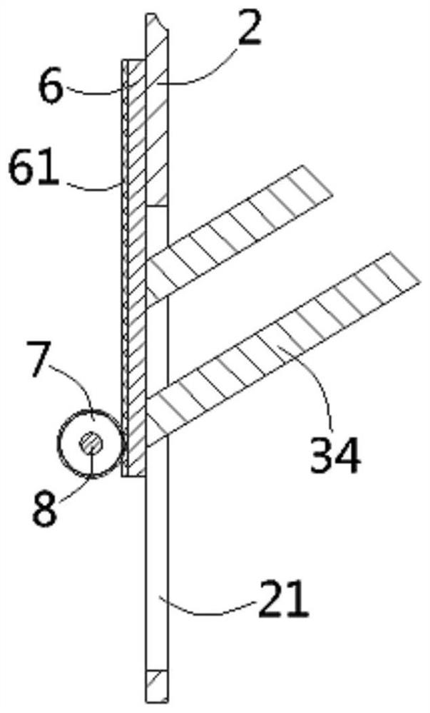 Sample sock storage frame for hosiery machine