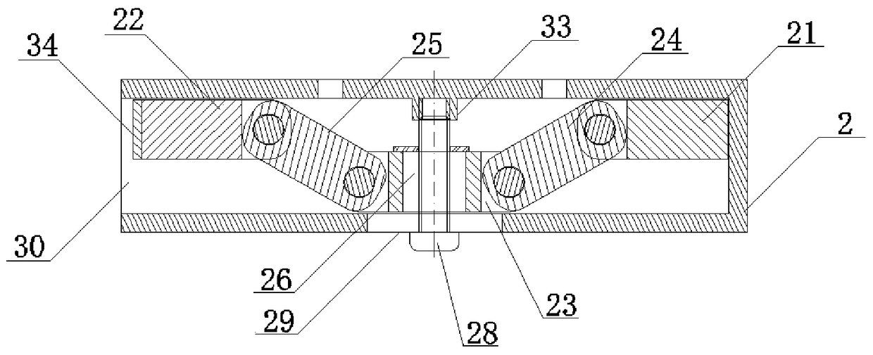 Shower room without screw installation structure