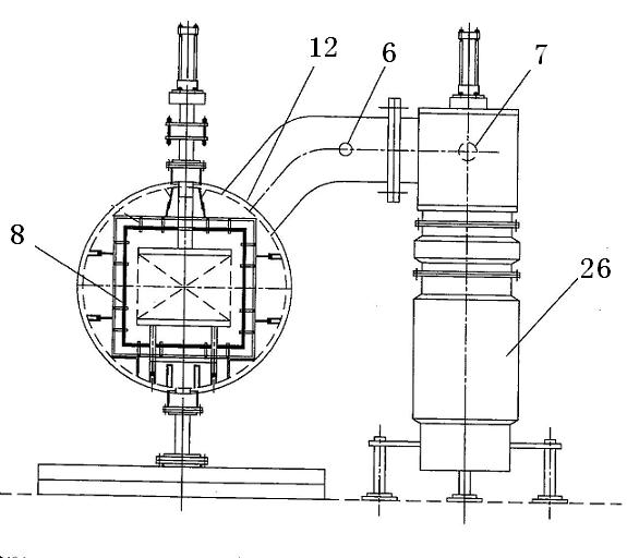 Screen sintering furnace and method for screen sintering by using such furnace