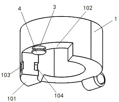 Folding stand column locking mechanism