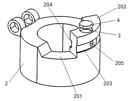 Folding stand column locking mechanism